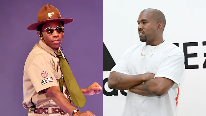Kanye West a partagé un extrait de sa performance et Tyler The Creator semble déconcerté par l'utilisation de la piste d'accompagnement