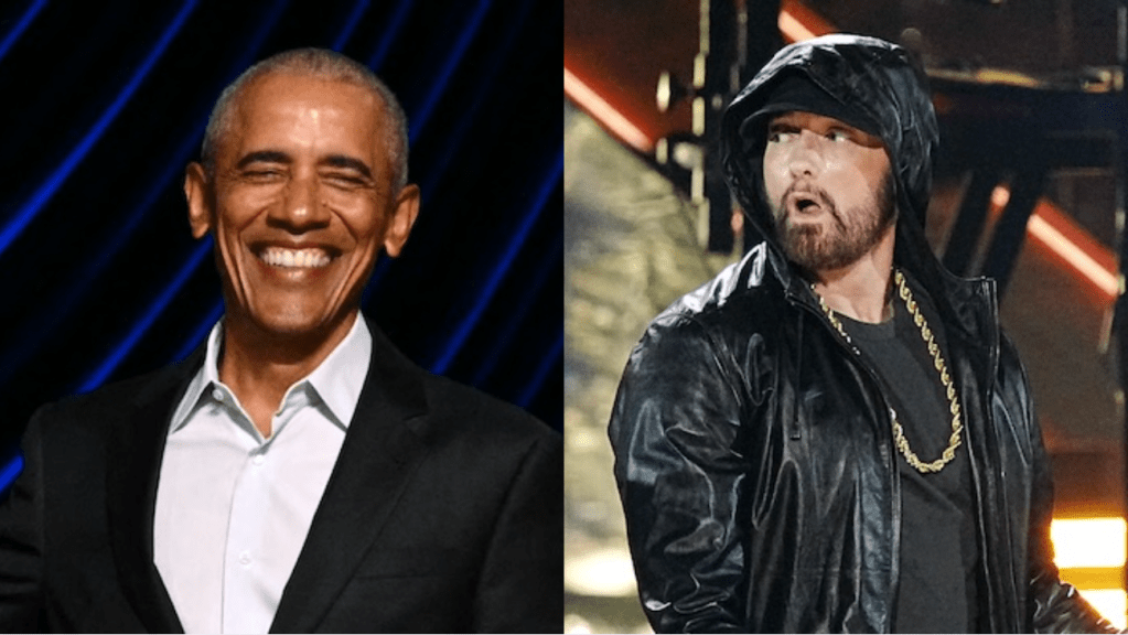 Barack Obama interprétant "Lose Yourself" d'Eminem n'est pas quelque chose que vous pourriez imaginer, mais cela s'est produit lors du rassemblement de Kamala Harris à Détroit
