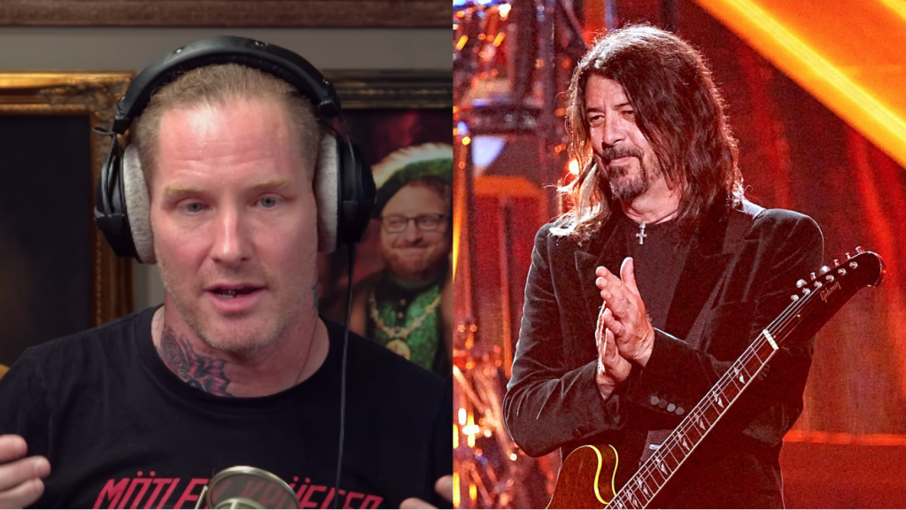 Corey Taylor de Slipknot défend Dave Grohl après l'annonce de son bébé "né en dehors de mon mariage"