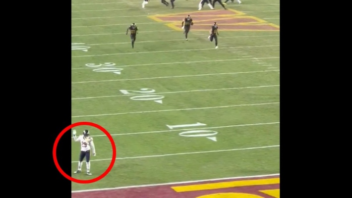 Le DB des Bears qui a fait basculer le ballon sur Hail Mary de Washington se moquait des fans en cours de partie