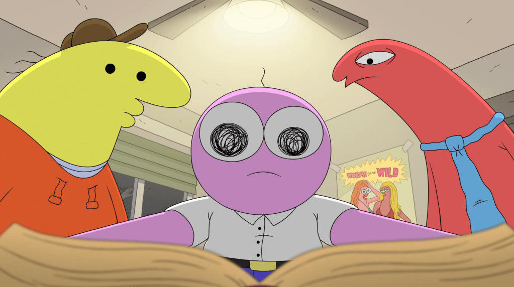"Smiling Friends" Saison 3 : Tout savoir sur la série animée de natation pour adultes Wonderfully Deranged