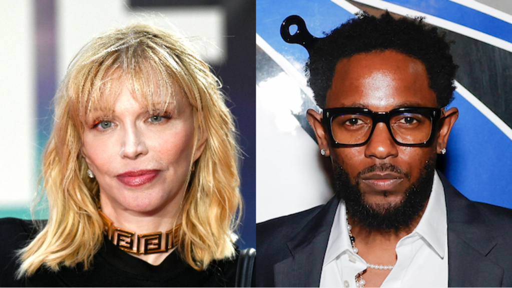 Courtney Love « adorerait » collaborer avec Kendrick Lamar, pour qui elle a un « béguin fou »