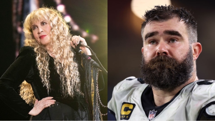 Jason Kelce et Stevie Nicks se sont associés pour un duo sur l'album de Noël annuel de Kelce