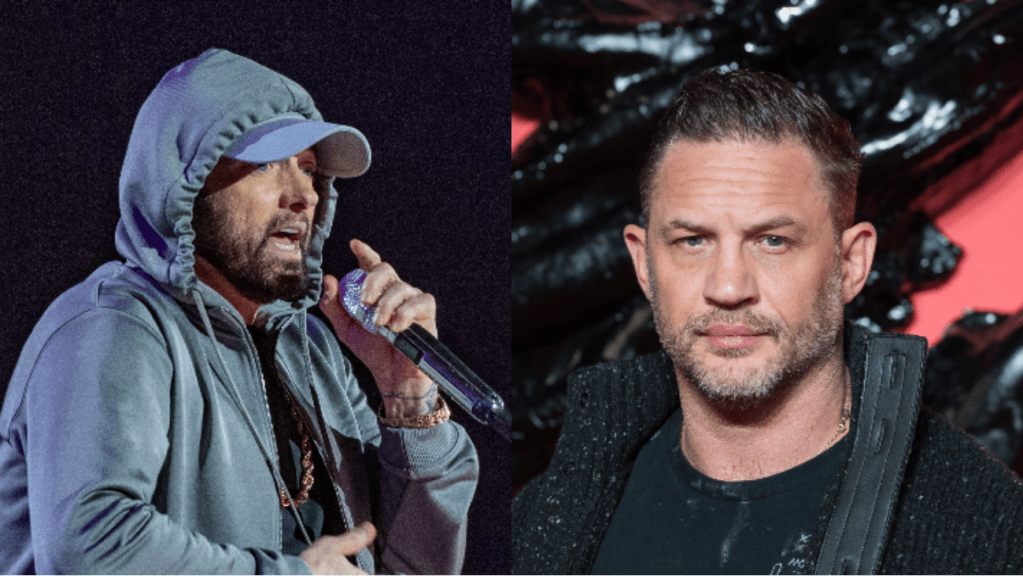 La première rencontre de Tom Hardy avec Eminem a donné à l'acteur l'impression d'être un vrai connard