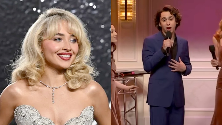 La star de "SNL", Marcello Hernández (alias "Domingo") a fait une apparition surprise lors d'un concert de Sabrina Carpenter