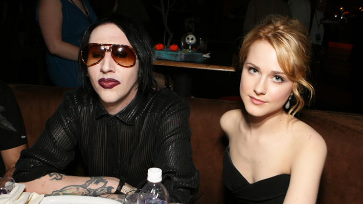 Marilyn Manson aurait abandonné son procès en diffamation contre son ex-petite amie Evan Rachel Wood
