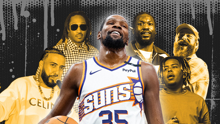 12 paroles de rap faisant référence à Kevin Durant