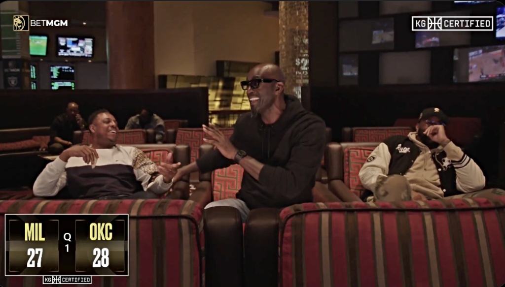 Kevin Garnett ne l'avait pas quand Paul Pierce a essayé de prendre une de ses rondelles d'oignon