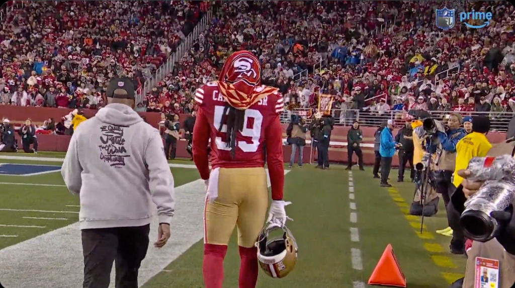Le LB des 49ers De'Vondre Campbell a dit à Kyle Shanahan qu'il "ne voulait pas jouer aujourd'hui" et qu'il était parti au troisième quart