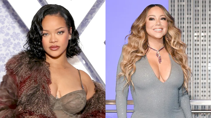 Rihanna a fait signer ses seins par Mariah Carey lors de la dernière date de la tournée "Christmas Time" de Carey