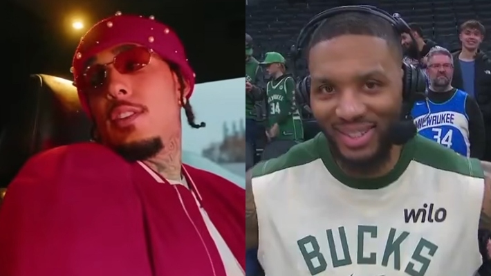 Damian Lillard a fait l'éloge de LiAngelo Ball et de son hit viral "Tweakers": "Je rock avec"