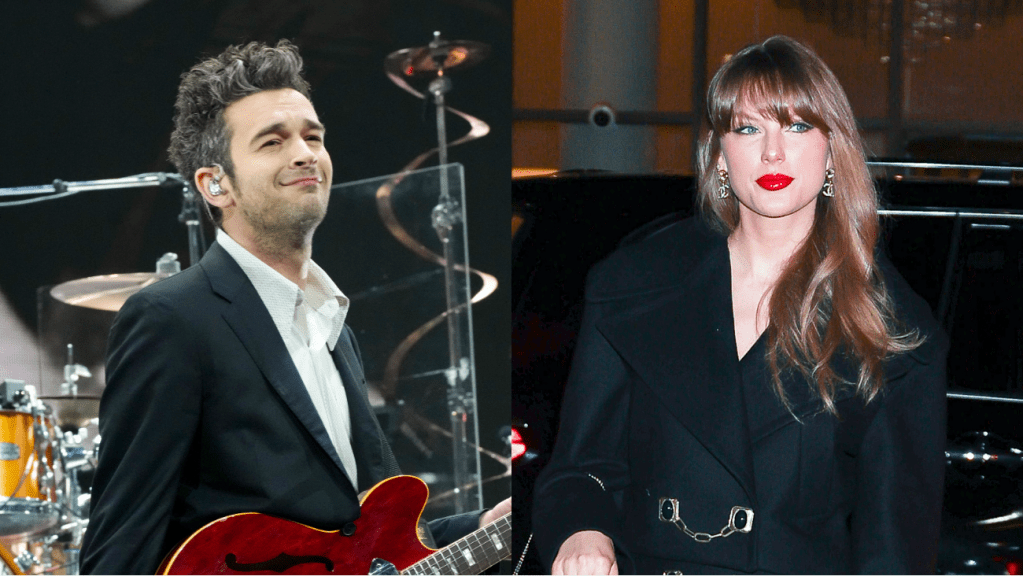 Matty Healy s'est moqué d'une rumeur suggérant que la rupture de Taylor Swift aurait servi d'inspiration lyrique sur le prochain album de 1975