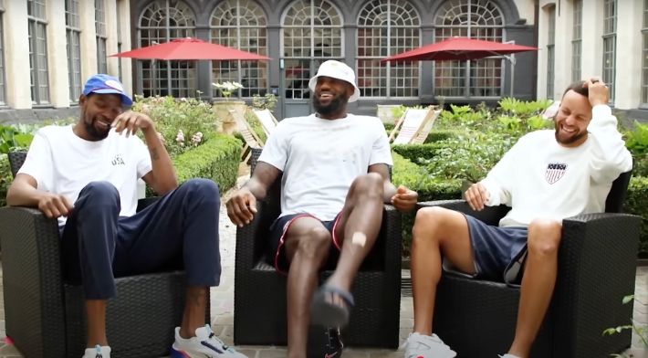 Steph, LeBron et KD conviennent tous qu'ils ne seront pas les « vieux chefs amers » à la fin de leur carrière