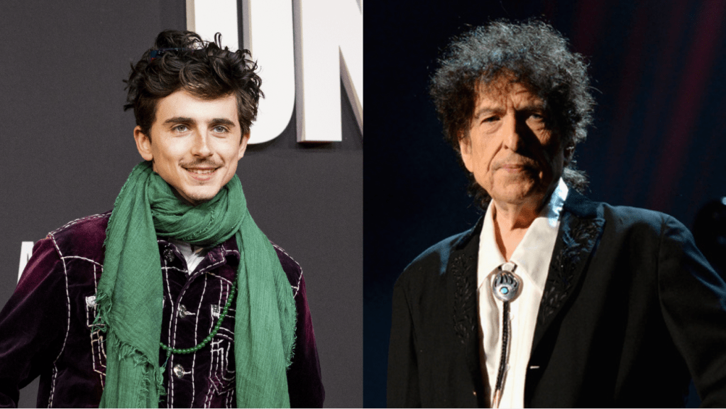 Timothee Chalamet dit qu'il a gagné 20 livres pour représenter correctement Bob Dylan dans son biopic «un inconnu complet»