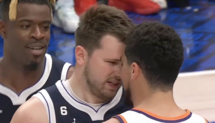 Devin Booker a eu la réaction la plus drôle aux Mavs trading Luka Doncic aux Lakers