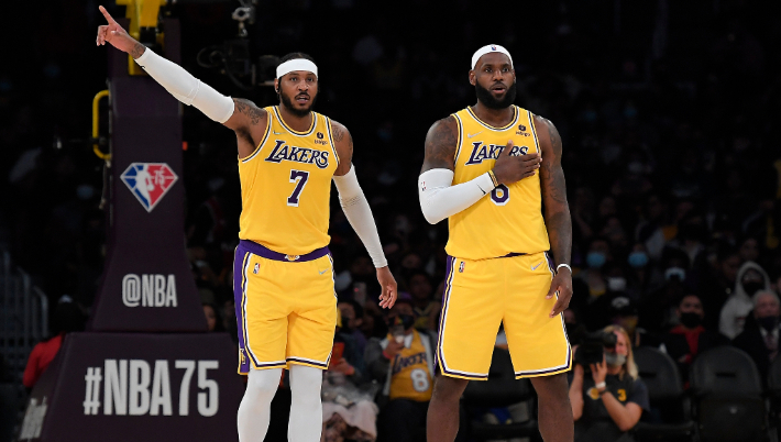 Carmelo Anthony explique pourquoi il croit que LeBron n'avait aucune idée du commerce de Luka-AD