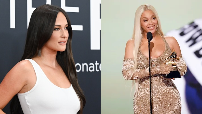 Certains pensaient que Kacey Musgraves avait l'air bouleversé par la victoire de Beyoncé à Grammy, mais un représentant a partagé une déclaration