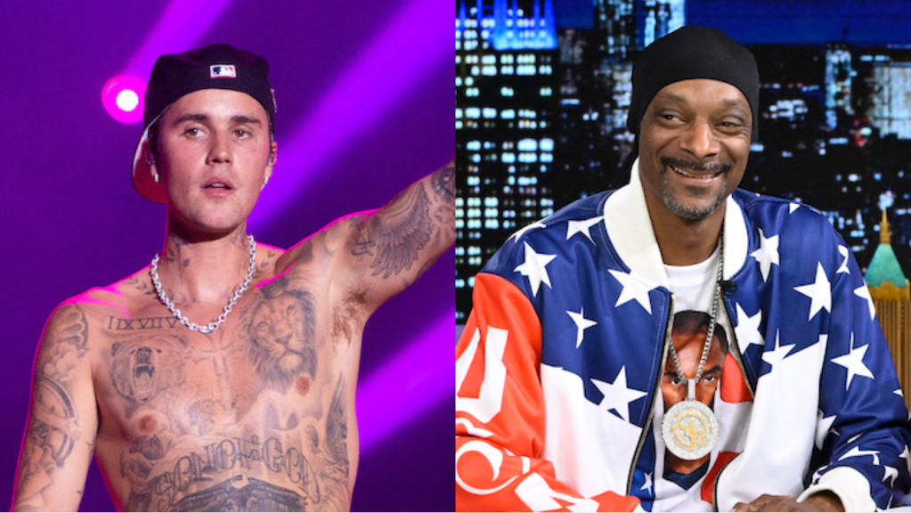 Justin Bieber et Snoop Dogg frappent la glace pour «Skate for La Strong», un jeu de hockey sur les incendies de forêt