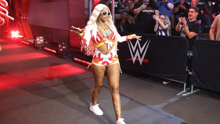 Le camée de la WWE de Sexyy Red était presque un rôle de lutte à part entière