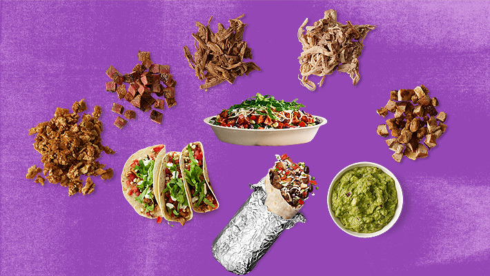 Chaque protéine Chipotle actuellement au menu (y compris le nouveau poulet au miel chipotle), classé pour 2025