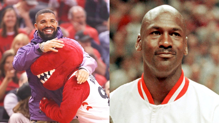 Drake a une histoire de jeu de Michael Jordan sauvage: "Il ne quitterait pas la table de ping-pong"