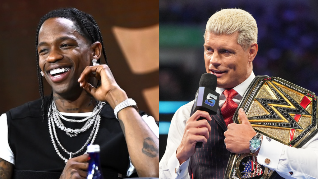 L'attaque sournoise de Travis Scott contre Cody Rhodes à la Chambre d'élimination de la WWE aurait quitté le lutteur avec de graves blessures