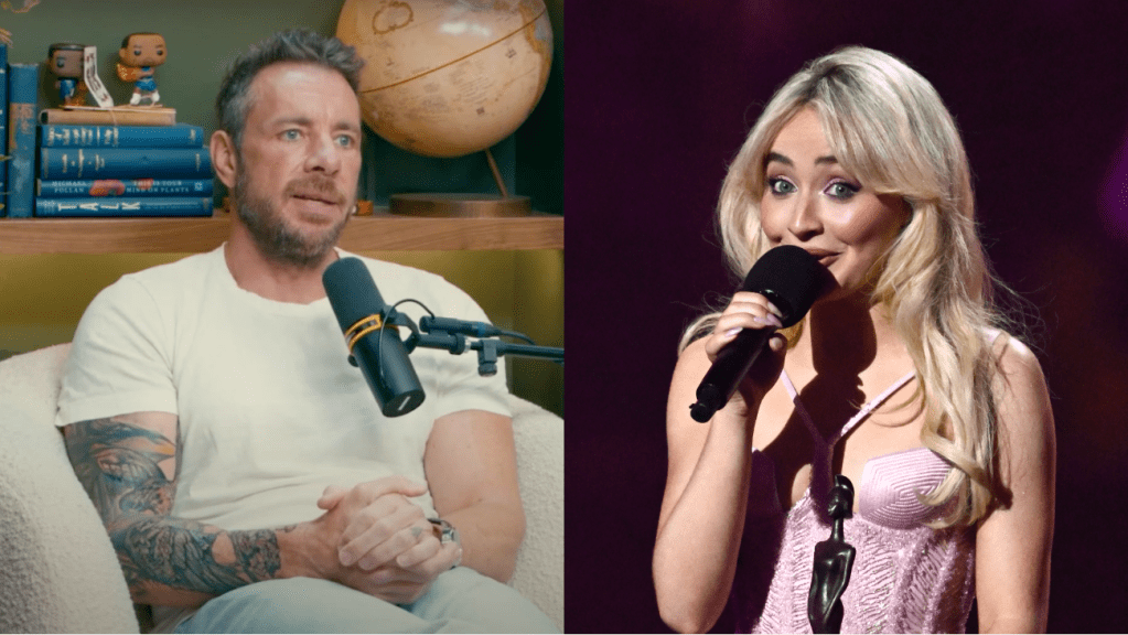 L'énorme 'Sabrina Carpenter Fan Dax Shepard a eu du mal à expliquer les paroles NSFW du chanteur de sa fille pré-adolescente