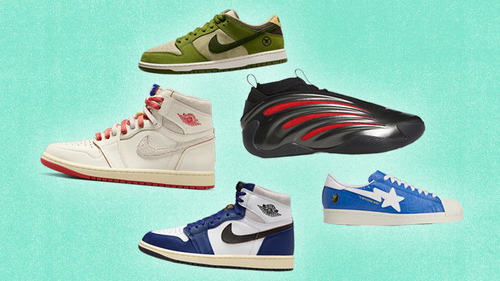 SNX: Les meilleures baskets de la semaine, avec l'action Bronson New Balance 990V6, Bape Adidas Sstr v & More