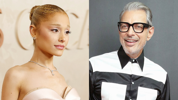Ariana Grande rejoint Jeff Goldblum, la co-star de `` Wicked '', pour une couverture d'une chanson de près de 100 ans