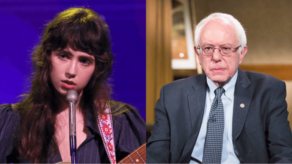 Clairo a lancé son set Coachella 2025 Weekend One avec une introduction de Bernie Sanders