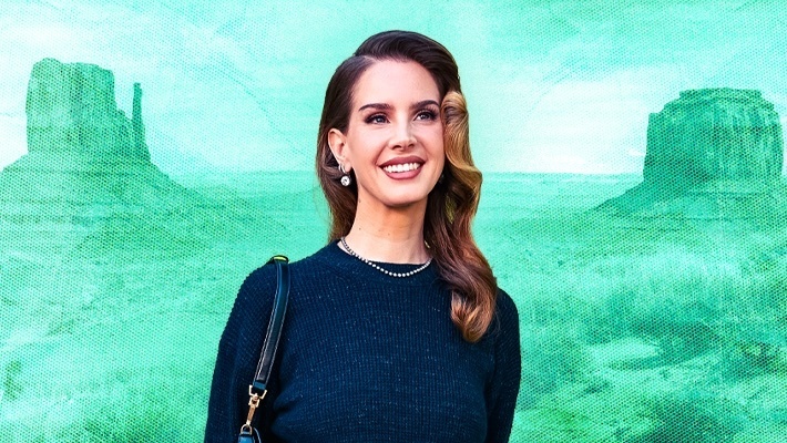 Pays à la base, Lana Del Rey monte dans Stagecoach