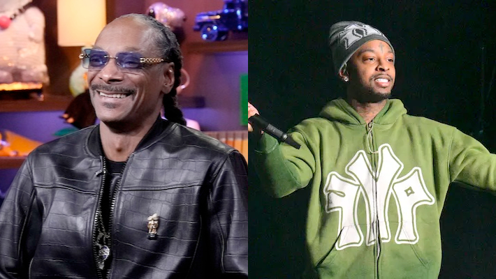 Snoop Dogg creuse 21 Savage imitant sa coiffure classique de l'ère de Doggystyle '