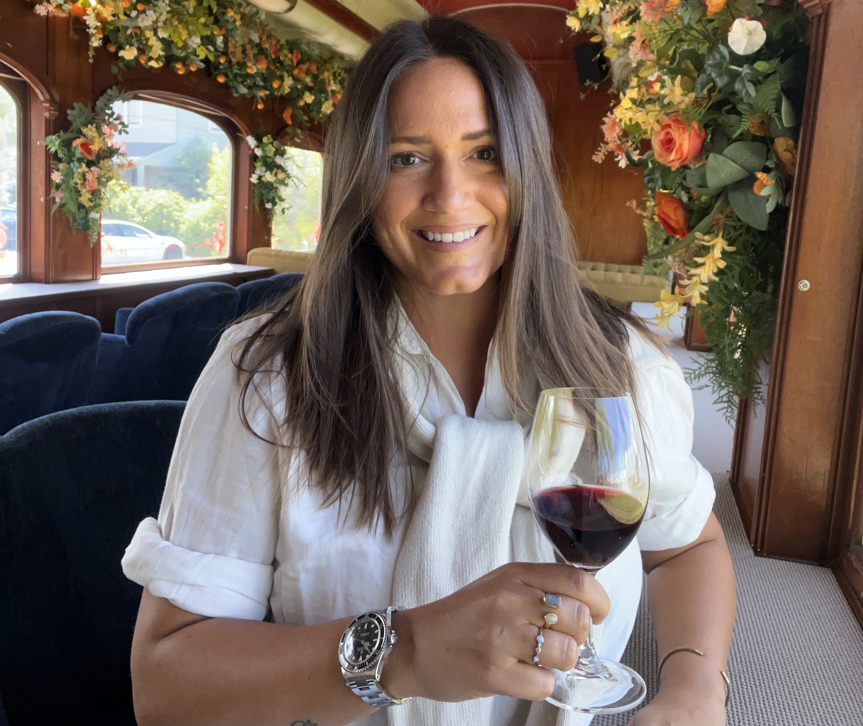 Train à vin
