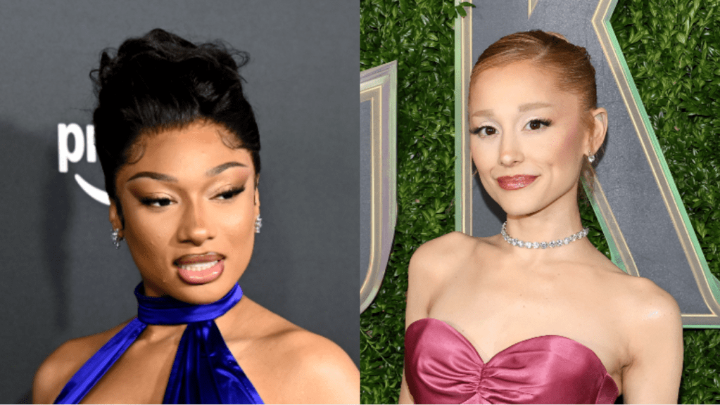Megan L'étalon espère «manifester» une autre collaboration avec Ariana Grande