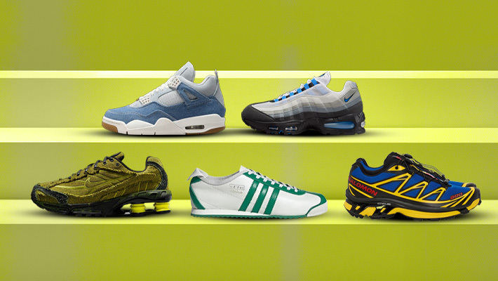 SNX: Les meilleures baskets de cette semaine, feat. L'Air Jordan 4 a porté Bleu, un lien Jjjjound Salomon et plus encore!