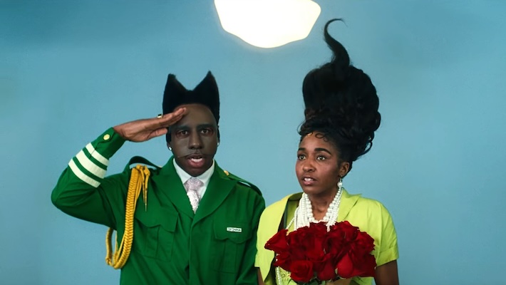 Tyler, le créateur obtient une passe décisive d'Ayo Edebiri, Nia Long, et plus dans sa nouvelle vidéo 'Darling, I'
