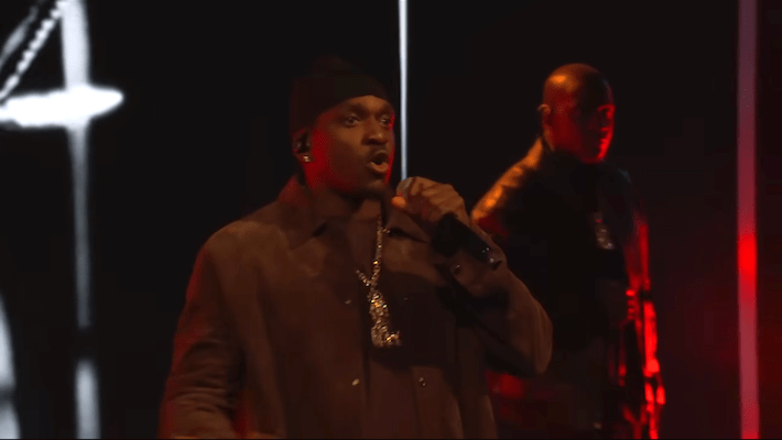 Clipse a laissé tomber les jetons dans une performance électrique de « So Be It » sur « Kimmel Live »