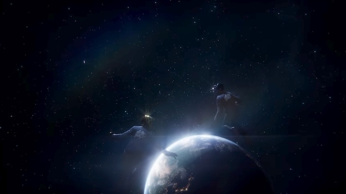 Les robots Daft Punk reviennent dans une nouvelle vidéo « Contact » spectaculaire et spatiale