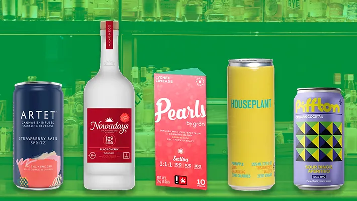 Nous avons classé les meilleures boissons au THC à siroter 4/20