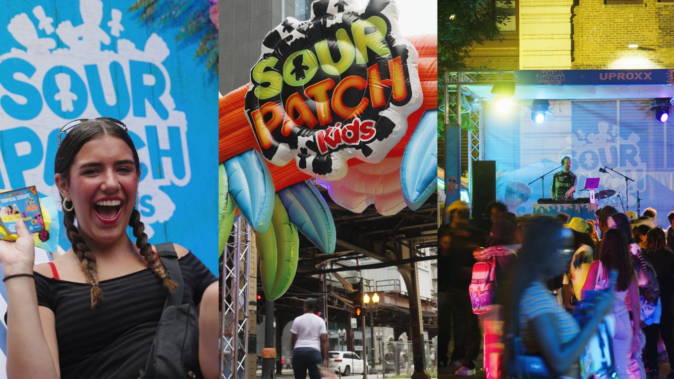 Sour Patch Kids Évasion tropicale à Lollapalooza